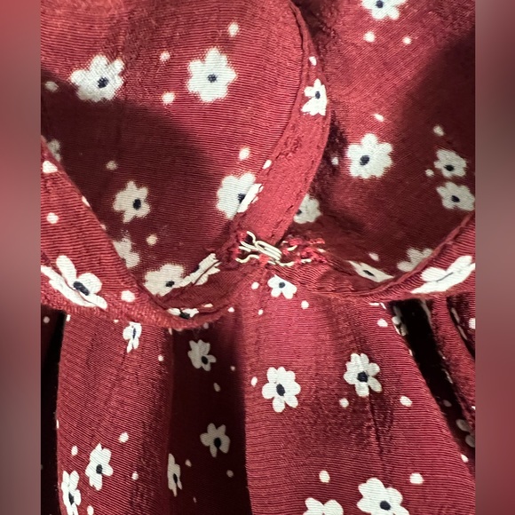 FAITHFULL THE BRAND | Burgundy floral jumpsuit - Picture 13 of 13